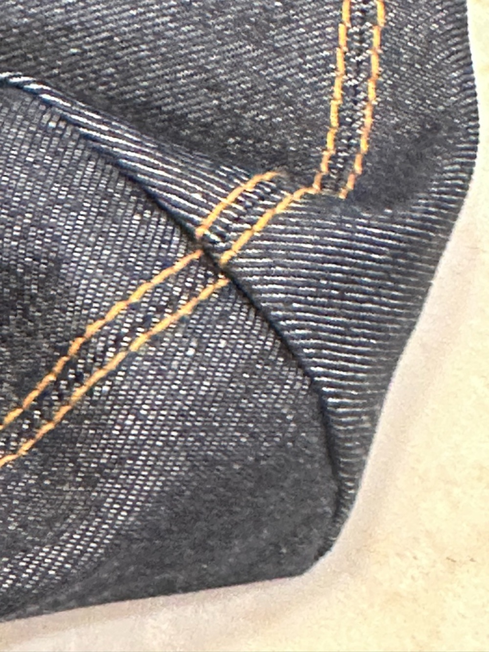 NWOT Parker Thatch Denim Charlie Bag - Picture 6 of 8
